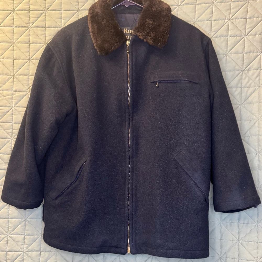 Anne Klein Dark Blue Pea Coat